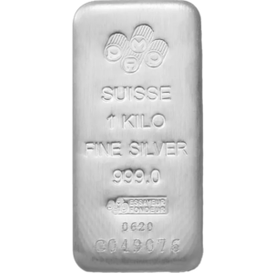 1 kg PAMP Suisse Silver Cast Bar