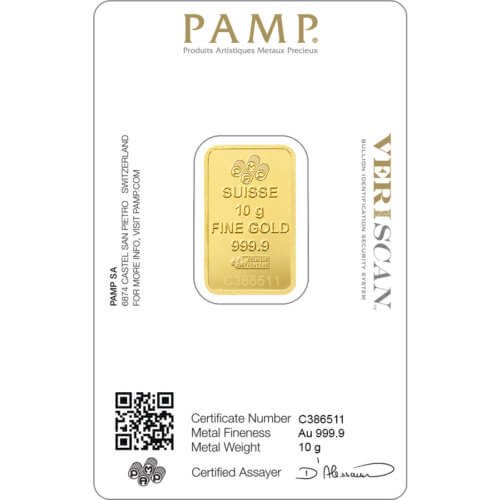 buy 10g pamp gold bar
