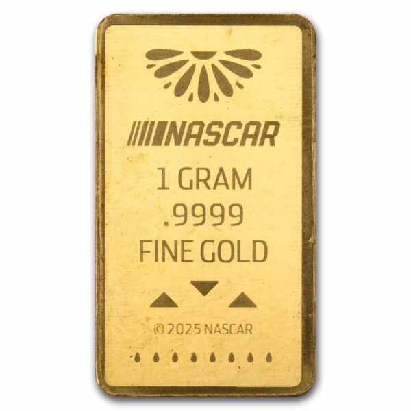 1 gram NASCAR Mexico International Cup Gold Bar - Image 4