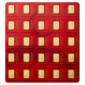 25 x 1 gram PAMP Suisse 2026 Legend of the 1,000 Mile Horse