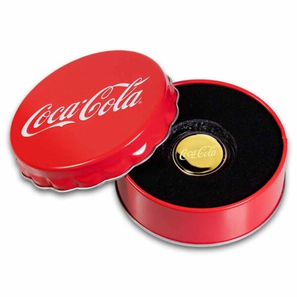 1.2 gram 2025 Coca-Cola® Bottle Cap w/ Box & COA - Image 4