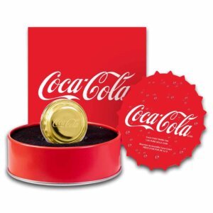 1.2 gram 2025 Coca-Cola® Bottle Cap w/ Box & COA