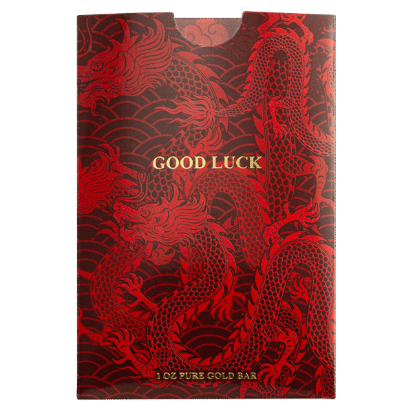 5 gram PAMP Suisse Good Luck Yellow Dragon Gold Bar - Image 6