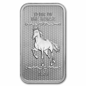 10 oz 2026 PAMP Year of the Horse 999 Silver Bar