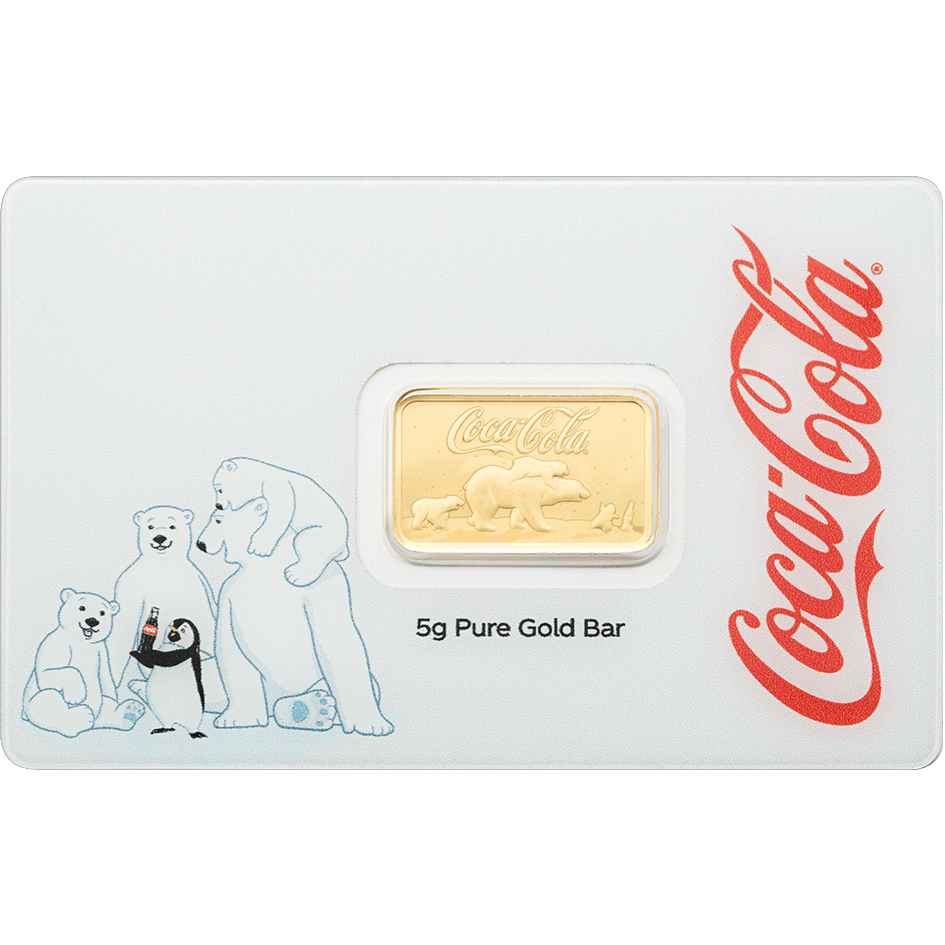 5 gram PAMP Coca-Cola® Holiday Polar Bears