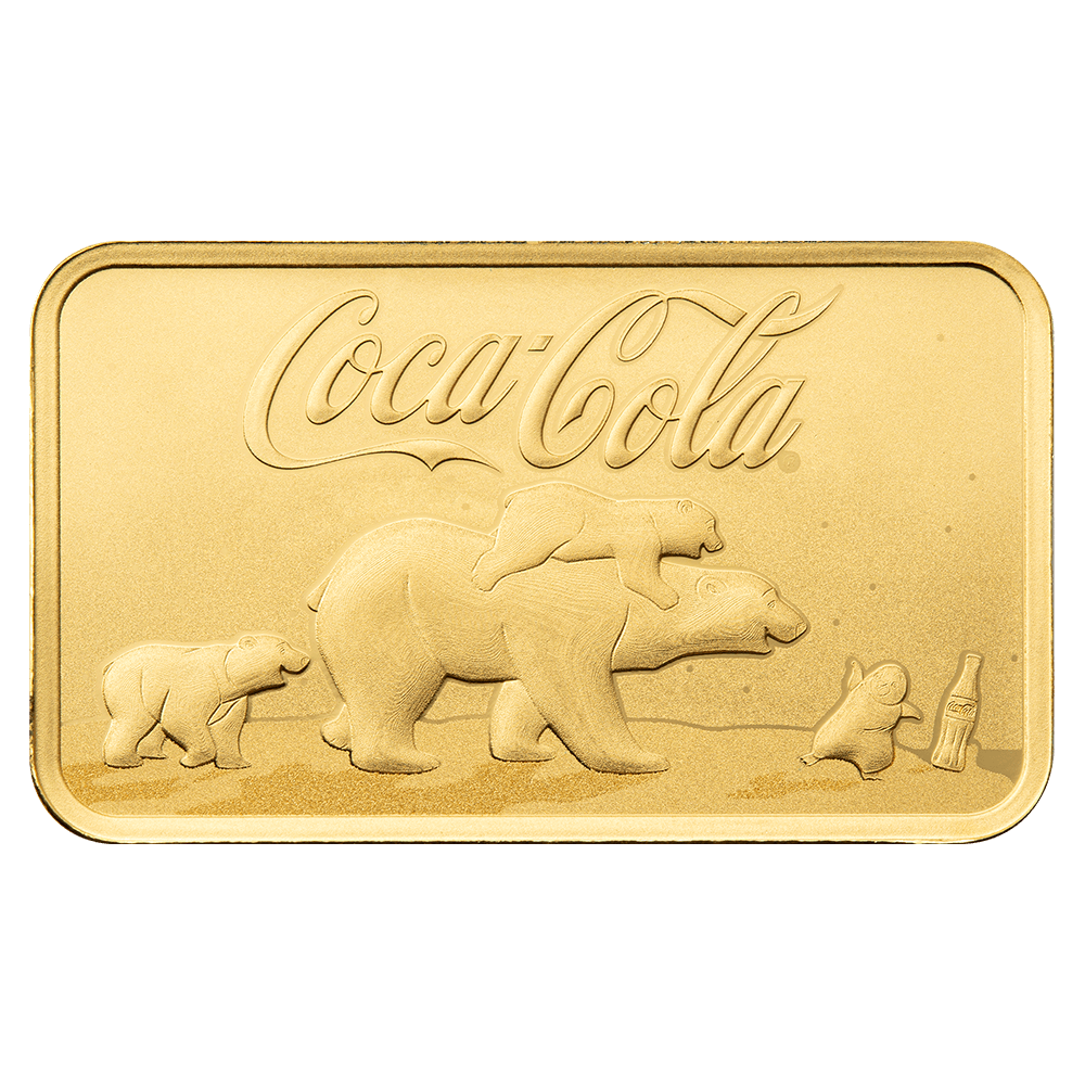 5 gram PAMP Coca-Cola® Holiday Polar Bears - Image 3