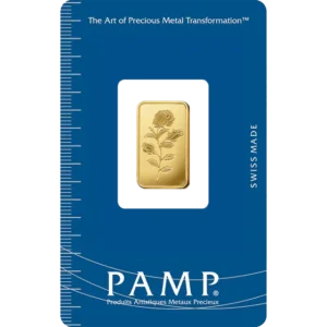 2.5 gram PAMP Suisse Rosa Gold Bar