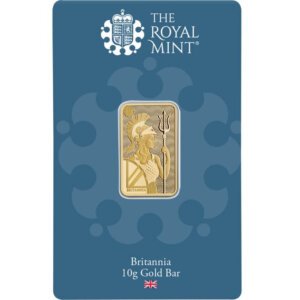 10 gram Gold Bar - The Royal Mint Britannia