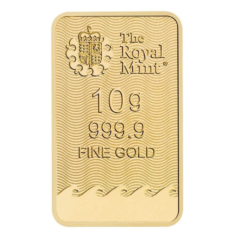 10 gram Gold Bar - The Royal Mint Britannia