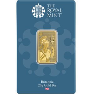 20 gram Gold Bar - The Royal Mint Britannia