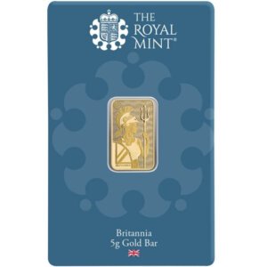 5 gram Gold Bar - The Royal Mint Britannia