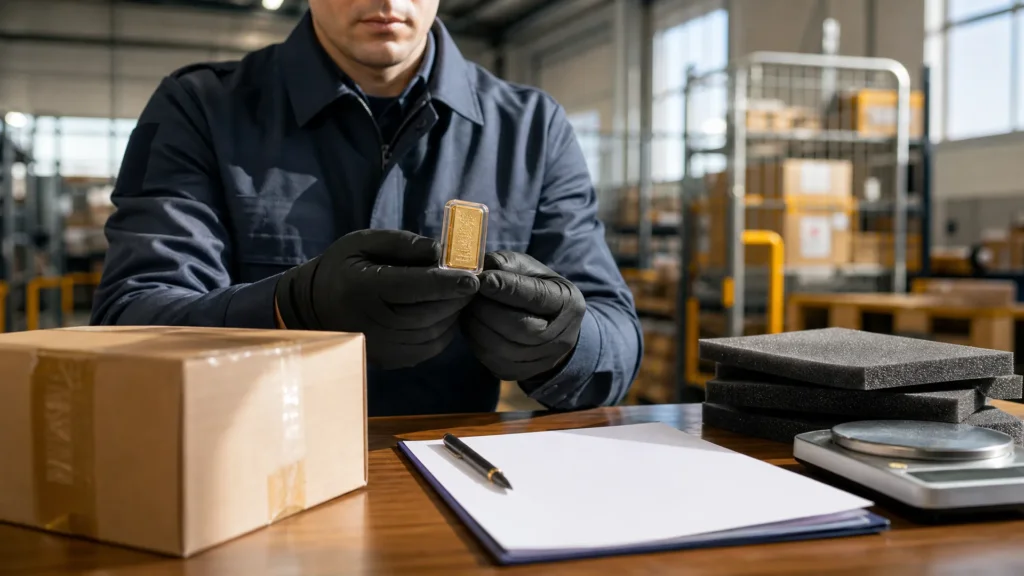 How Insured Gold Bullion Shipping Works in Malaysia