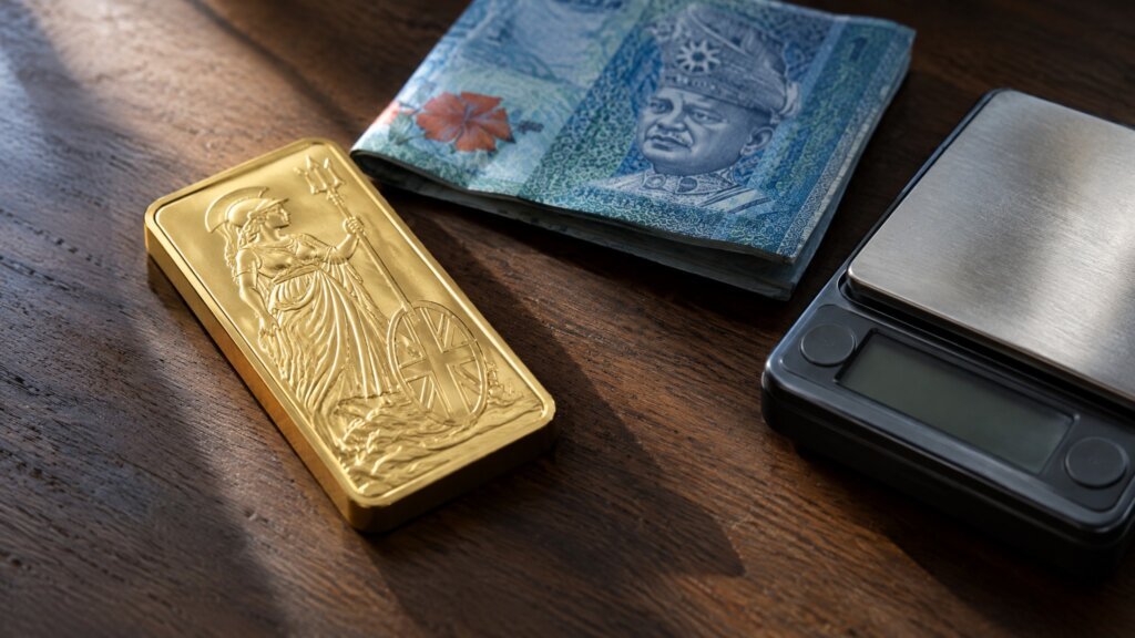 Royal Mint Britannia Gold Bar Malaysia: Sizes & Prices